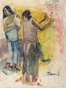 Two Figures, Study for 